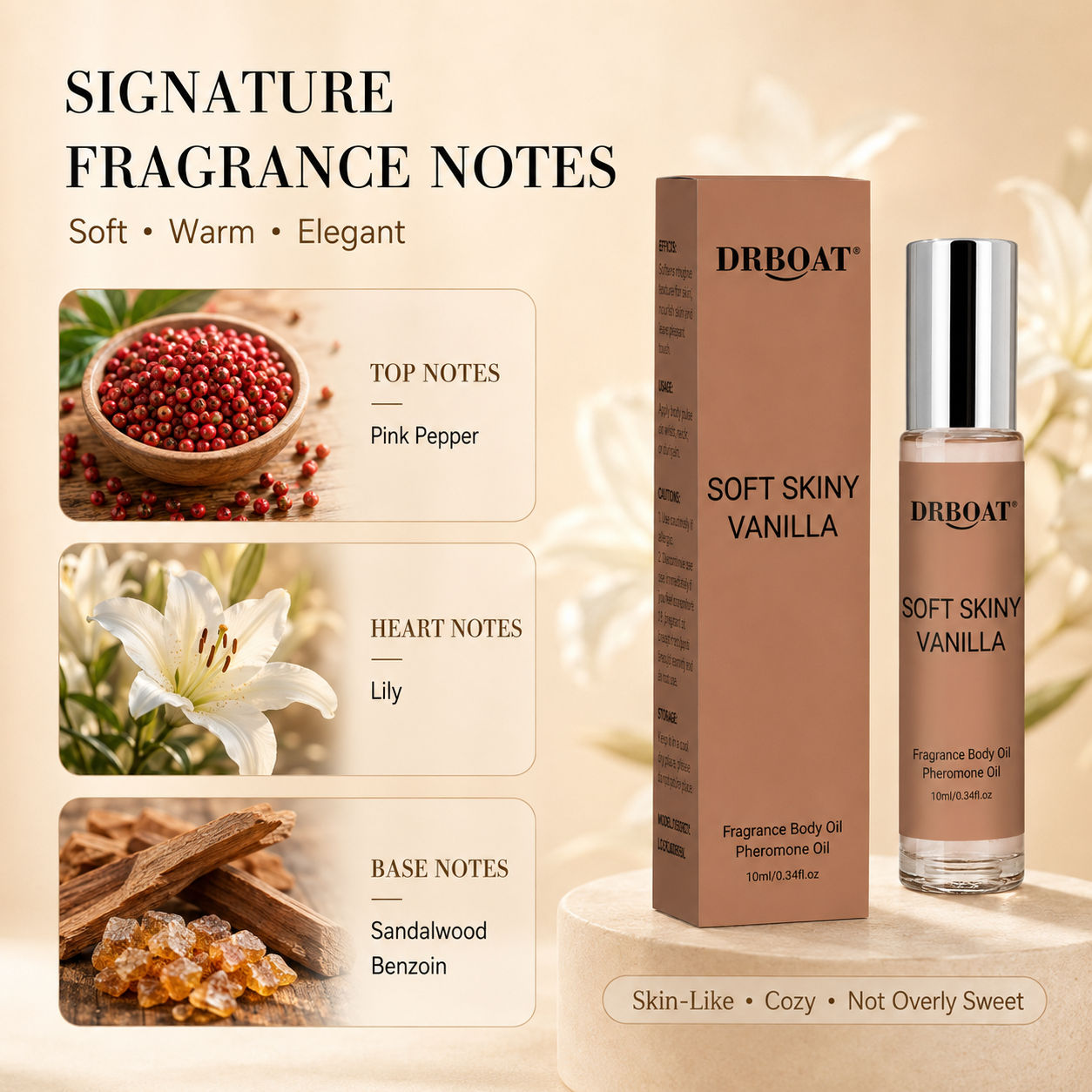 Damski olejek zapachowy w form – Perfume Fragrance Oil recenzja i cena